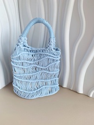 Macrame 手工編織袋手機包包 編織包包