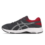 Asics Jogging Shoes Gel-Contend 6 4E Ultra-Wide Last Gray Red Men's [ACS] 1011A666021