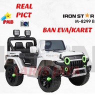 [ BONUS BUKU ] MOBILAN AKI ANAK PMB M 8299 BAN KARET MOBIL JEEP RUBICON IRON STAR NEW