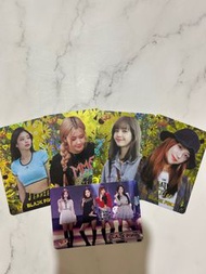 Blackpink yes card jennie Lisa jisoo rose