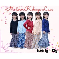 Baju Kebaya Lace Batik Cotton Budak #1