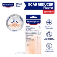Hansaplast Scar Reducer XL 21'S / Lighter, Flatter, Softer Scar / Water Resistant / Skin Friendly