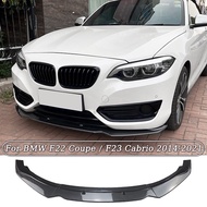 For BMW 2 Series F22 F23 Car Front Bumper Splitter Lip Protector Spoiler 220i 218i 228i 225d 220d 21