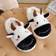 CUTE DAIRY COW COTTON SLIPPERS