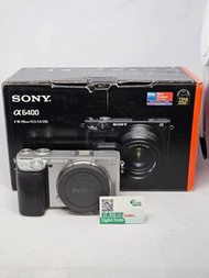 4K拍片 Sony A6400 銀色 body 全盒 新淨  手快有
