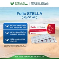 [Genuine SANELLA] FOLIC STELLA pills Supplement folic acid, support blood regeneration, reduce anemi