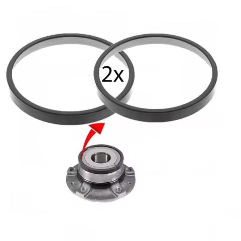 New 2PCS Car Rear Magnetic ABS Sensor Ring Fits For Peugeot 308 2008 3008 5008 RCZ Rear Magnetic ABS