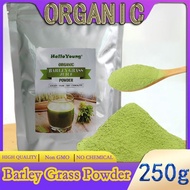 Barley grass official store Organic Barley Grass Powder original 250g  Rich in Fibers, Vitamins, Minerals, Raw