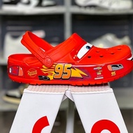 Crocs X Cars Classic Clog "Lightning McQueen" casual hole shoes Red
