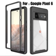 GOOGLE CASE PIXEL 6 / PIXEL 6 Pro / PIXEL 6a/ PIXEL 7 / PIXEL 7 Pro / PIXEL 7a CRYSTAL FULL PROTECTI