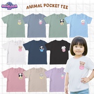 KATUN Olibaba - Premium Pocket Design Children's T-Shirt 1-12 Years 100% Cotton 24s Boys Girls Cloth