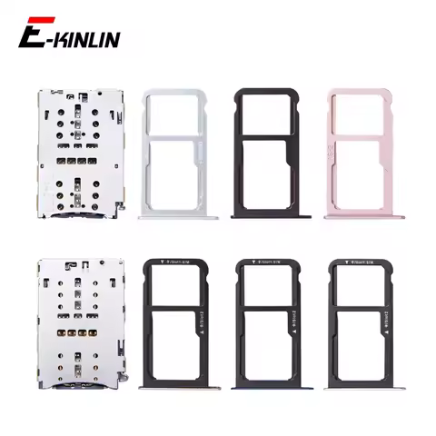 Sim Card Tray Micro SD Connector Adapter Reader For HuaWei P10 Lite WAS-LX1 LX1A LX2 LX2J LX3 L03T S