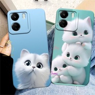 (BB001) CASE FOR REDMI 13C / poco C65 4G CAT MOTIF FASHION CASE PREMIUM PROTECT FLEXIBLE CAMERA CASE