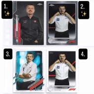 F1 Topps & Chrome Card - Guenther Steiner (Haas F1) Mr NETFLIX - Drive To Survive