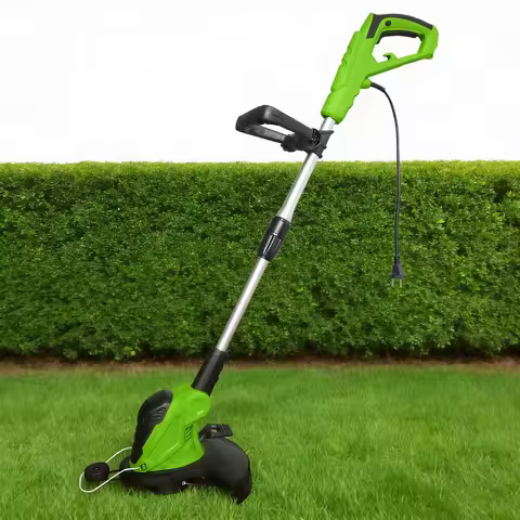 Vertak 550W Electric Grass Trimmer and Lawn Edger Automatic Feed Power String Trimmer for Grass