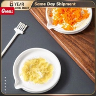 Porcelain Grater Plate for Garlic Onion Cheese Multipurpose Ceramic Ginger Grater Feeding Tool
