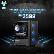 【Ready Stock】TMT Storm Inferno Custom PC Package i3-12100F + GTX 1660 Super