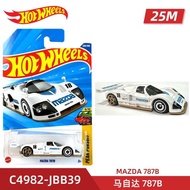 Hot Wheels 25M Batch Alloy Car Peugeot 9X8 Mazda 787B Koenigsegg Pagani