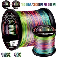 UPGRADE PE X8 JAPAN Braided Green White Fishing Line 14-82LB High Stength for Carp Bass Reel New