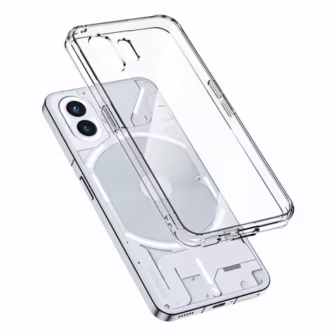 For Nothing Phone 2 Case Cover Nothing Phone 2 Cover Shockproof Phone Bumper TPU Soft Transparent Cl