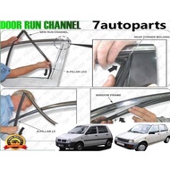 Original Spec Perodua Kancil door Glass Run channel Getah Pintu Cermin