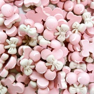 A347 5 pcs cherry cabochon flatback charm resin cute kawaii cartoon coffee brown diy accessory decod