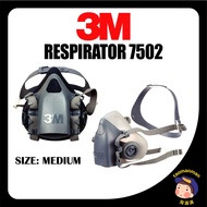 3M Respirator 7502 (F) Medium Size mask respirator half face painting spraying respirator gas mask s