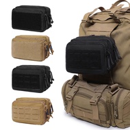 Tactical Molle Gear WAIST Pouch Molle Admin Pouch EDC Tool Bag with Map Sleeve Molle Utility Gadget Bag EMT First Aid Pouch