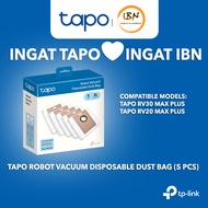 TP-Link Tapo Robot Vacuum Disposable Dust Bag RVA202 (5 Pcs) For Tapo RV30 Max Plus/RV30 Max/RV20 Ma