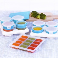 2angels Made In Taiwan FDA/SGS Certified Non-Staple Food Silicone Storage Cup Sub-Packing Box Lunch