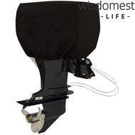 WISDOMEST1 Yacht Half Outboard Motor Engine Boat Cover Durable Anti-UV Waterproof Protector Cover