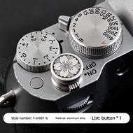 Camera metal hot shoe cover suitable for Fuji XT3 XT10 XT20 XT50 X100V X100VI XT30II XT30III threade