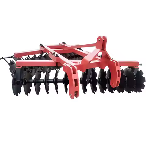 Farm Equipment Tractor 3 Point Heavy Duty Disc Harrow 24 Discs 2.5m Working Width