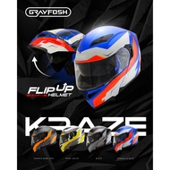 GRAYFOSH G3838 MODULAR FLIP UP HELMET