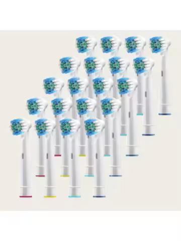 (20/40PCS) Replacement Toothbrush Heads Compatible with Oral-B Braun Professional Electric Toothbrus