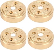 Brass RC Wheel Weights for FMS FCX24 1/24 RC Car - Performance Upgraded Counterweights for Stability