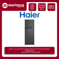 Haier 7.5 cu ft Fresh Cooling Two Door No Frost Inverter Refrigerator HRF-IV220VNF (BS)