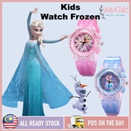 [WeKidz] NEW Kids Watch Frozen Watch with LED Light Jam Tangan Budak Perempuan