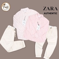 Genuine ZARA shirt, pink UNISEX linen long-sleeved shirt for children 6 years old 7 years old 8 year