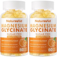 Magnesium Glycinate 1000mg Gula Magnesium Potassium dengan D B6 CoQ10 untuk Ketenangan & 120 Tablet 