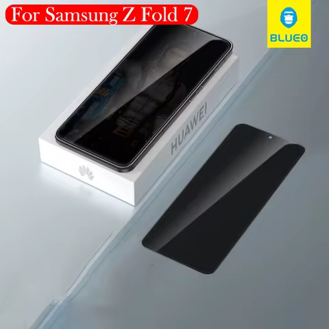 Blueo Privacy Tempered Glass For Samsung Z Fold 7 Anti Spy Screen Protector Film for SAMSUNG Z FOLD