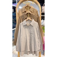 KEMEJA Want It | Linen Embroidered Shirt • 214