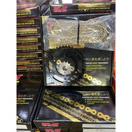 RK-M ED Black Special Edition sprocket set Y15ZR/ LC135/ Y16ZR/ RS150 428 O-Ring