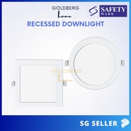 Recessed Downlight 9W 12W Square Round  | Goldberg Home
