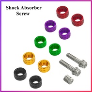Motorcycle Shock Absorber Skru Screw Nut Titanium Gold Absorber Screw M8 M10