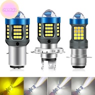 DUJIA 1/2Pcs 120W H4 LED Light For Motorcycle 360° Super Bright Mini Driving Light H4 H6 T19 P15D He