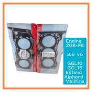 CYLINDER HEAD GASKET CARBON TYT ALPHARD ESTIMA VELLFIRE LEXUS GGL10 GGL15 3.5 V6 2GR-FE ENGINE