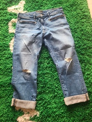 GU x Undercover distressed Jeans (size L)