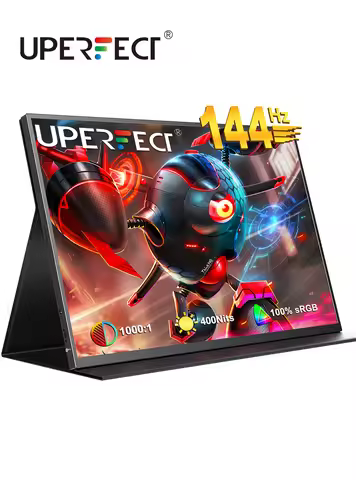 UPERFECT 18 Inch 2.5K 144Hz Portable Gaming Monitor Laptop 2560P×1600P IPS Screen With HDR 1000:1 Fr
