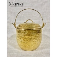 Brass Pot With 6 Inches